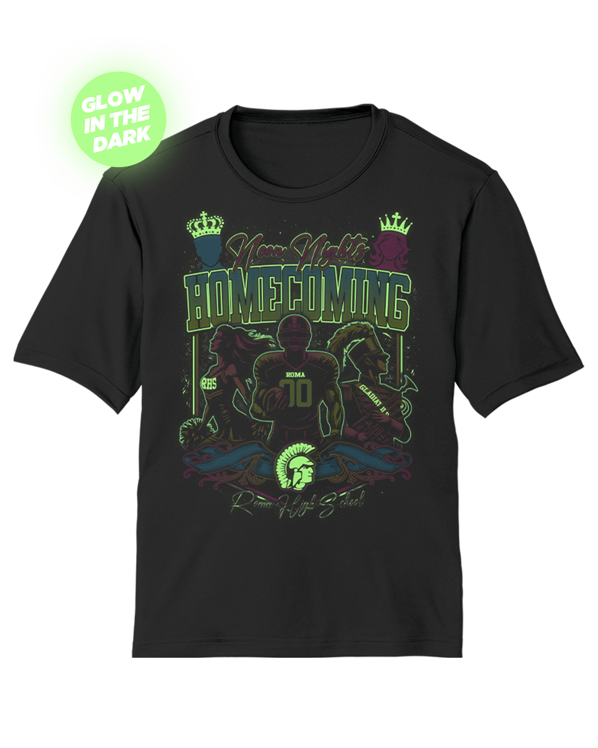 Roma Neon Nights Homecoming Shirt