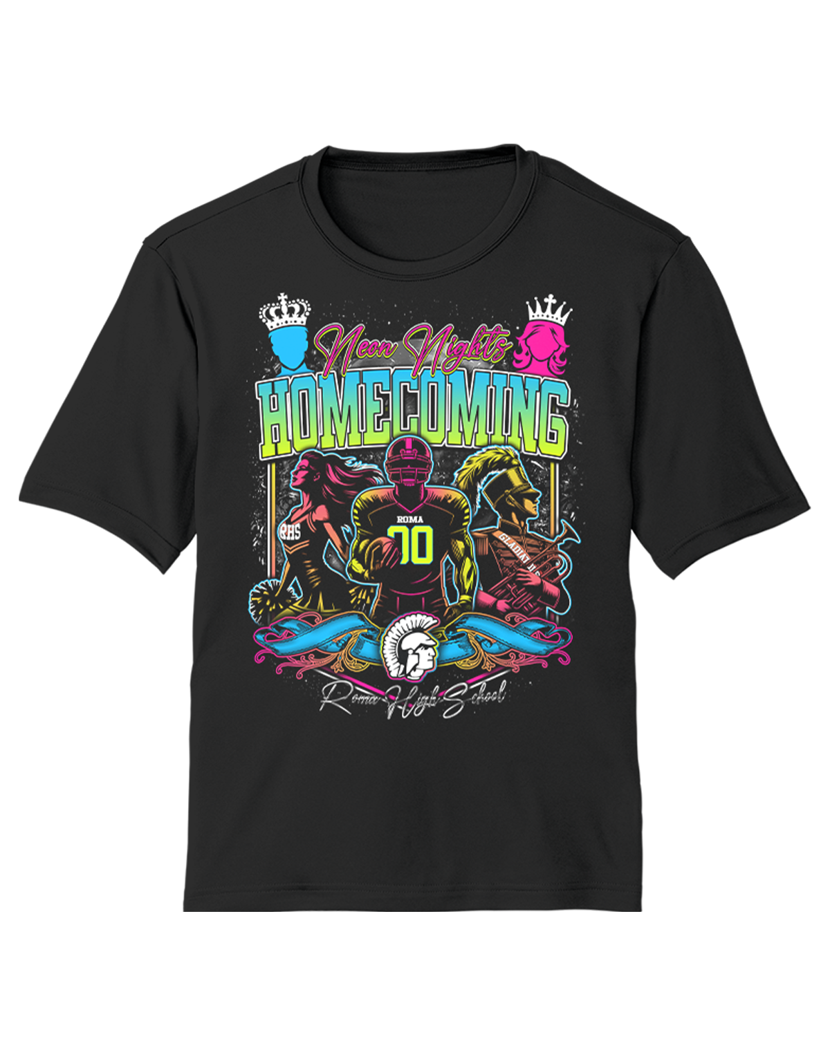 Roma Neon Nights Homecoming Shirt