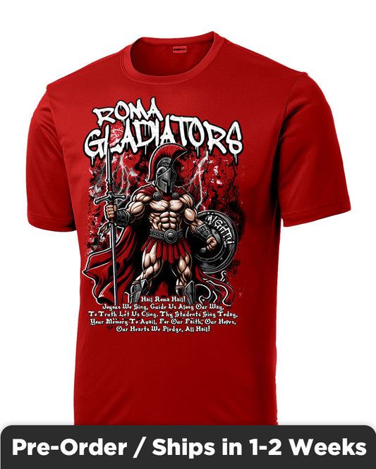 Roma Gladiator Alma Mater Spirit Design Shirt